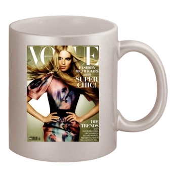 Julia Stegner 11oz Metallic Silver Mug