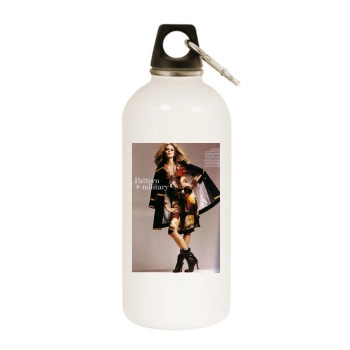 Julia Stegner White Water Bottle With Carabiner