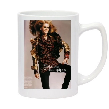 Julia Stegner 14oz White Statesman Mug