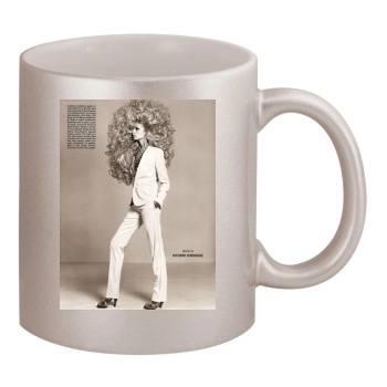 Julia Stegner 11oz Metallic Silver Mug