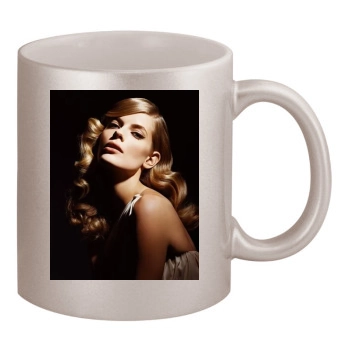 Julia Stegner 11oz Metallic Silver Mug