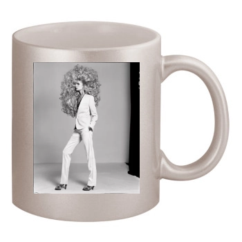 Julia Stegner 11oz Metallic Silver Mug