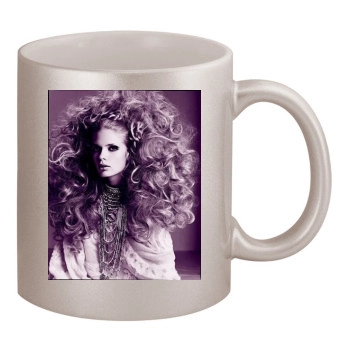 Julia Stegner 11oz Metallic Silver Mug