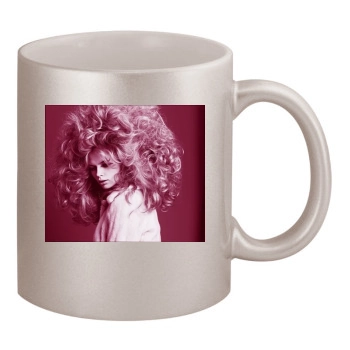 Julia Stegner 11oz Metallic Silver Mug