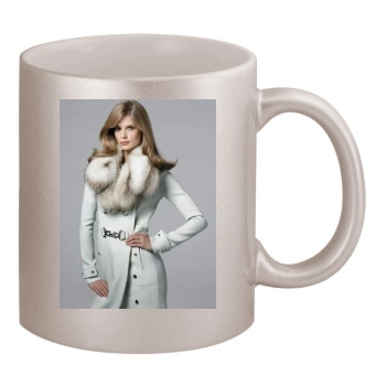 Julia Stegner 11oz Metallic Silver Mug