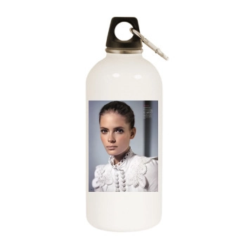 Julia Stegner White Water Bottle With Carabiner