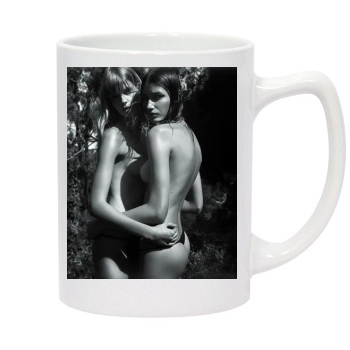 Julia Stegner 14oz White Statesman Mug