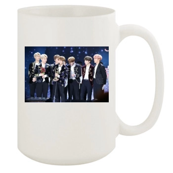 BTS 15oz White Mug