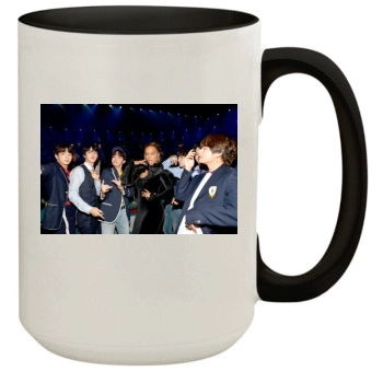 BTS 15oz Colored Inner & Handle Mug