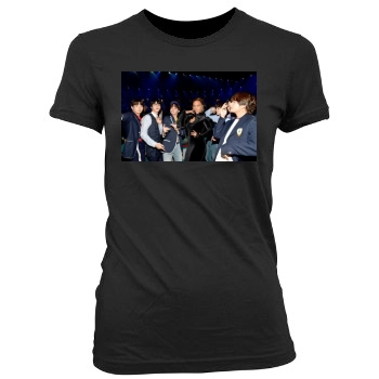 BTS Women's Junior Cut Crewneck T-Shirt