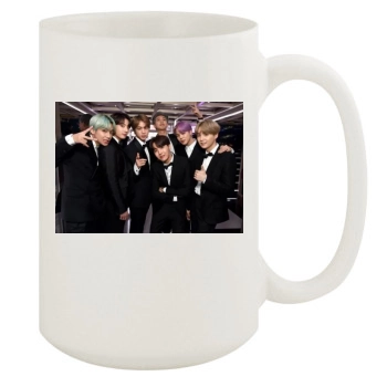 BTS 15oz White Mug