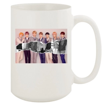 BTS 15oz White Mug