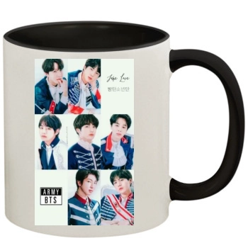 BTS 11oz Colored Inner & Handle Mug