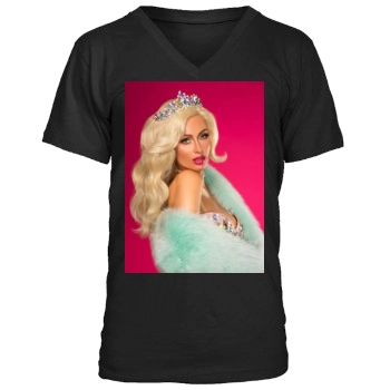 Paris Hilton Men's V-Neck T-Shirt