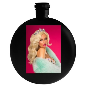 Paris Hilton Round Flask