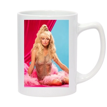 Paris Hilton 14oz White Statesman Mug