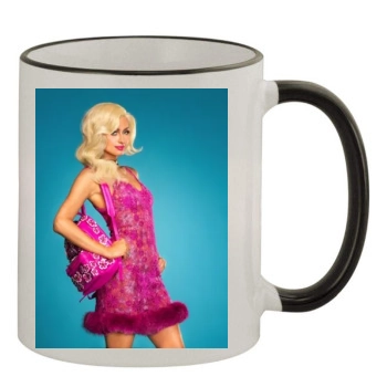 Paris Hilton 11oz Colored Rim & Handle Mug