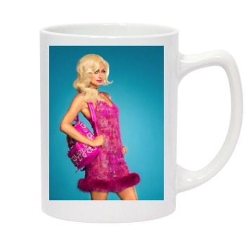 Paris Hilton 14oz White Statesman Mug