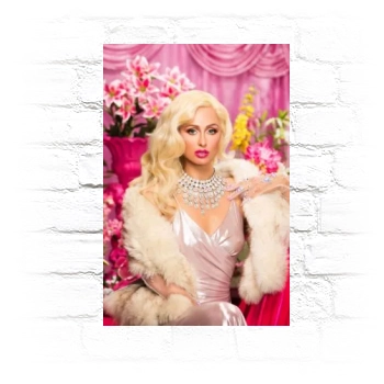 Paris Hilton Metal Wall Art