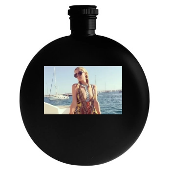 Paris Hilton Round Flask