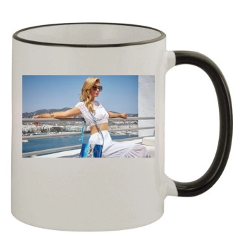 Paris Hilton 11oz Colored Rim & Handle Mug