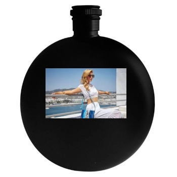 Paris Hilton Round Flask