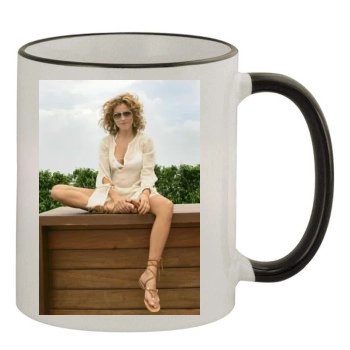 Paulina Rubio 11oz Colored Rim & Handle Mug