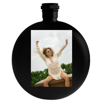 Paulina Rubio Round Flask