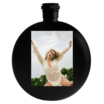 Paulina Rubio Round Flask