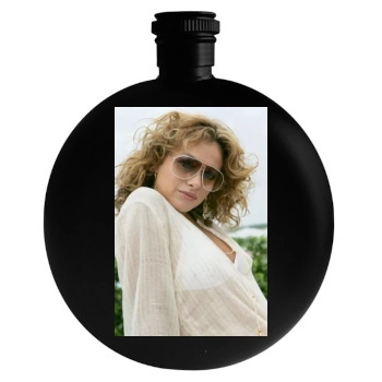 Paulina Rubio Round Flask