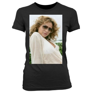 Paulina Rubio Women's Junior Cut Crewneck T-Shirt