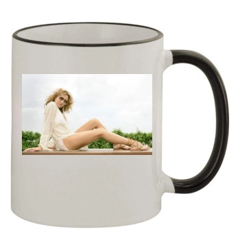 Paulina Rubio 11oz Colored Rim & Handle Mug