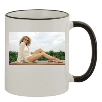 Paulina Rubio 11oz Colored Rim & Handle Mug