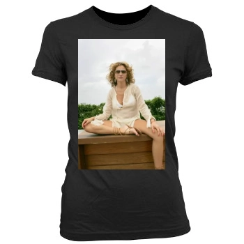 Paulina Rubio Women's Junior Cut Crewneck T-Shirt