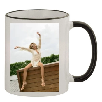 Paulina Rubio 11oz Colored Rim & Handle Mug