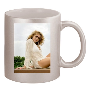 Paulina Rubio 11oz Metallic Silver Mug