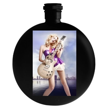 Paulina Rubio Round Flask