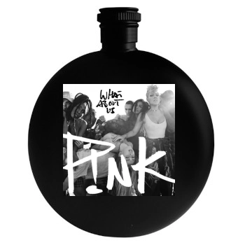 Pink Round Flask