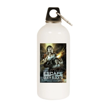 Escape from Death Block 13 (2018) White Water Bottle With Carabiner