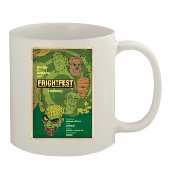 FrightFest: Beneath the Dark Heart of Cinema (2018) 11oz White Mug