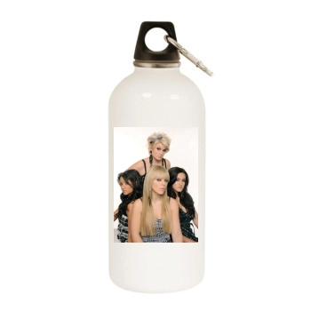 Queensberry White Water Bottle With Carabiner