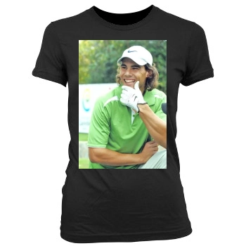 Rafael Nadal Women's Junior Cut Crewneck T-Shirt