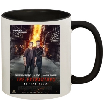 Escape Plan: The Extractors (2019) 11oz Colored Inner & Handle Mug