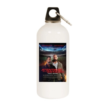 Final Score (2018) White Water Bottle With Carabiner