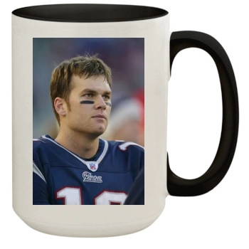 Tom Brady 15oz Colored Inner & Handle Mug