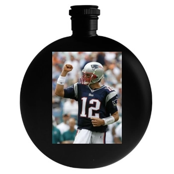 Tom Brady Round Flask