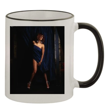 Tyra Banks 11oz Colored Rim & Handle Mug