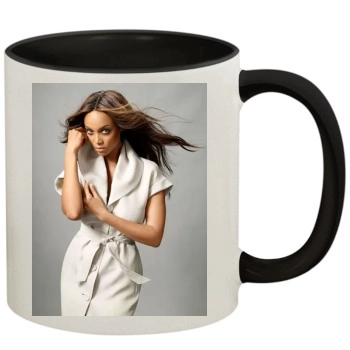 Tyra Banks 11oz Colored Inner & Handle Mug