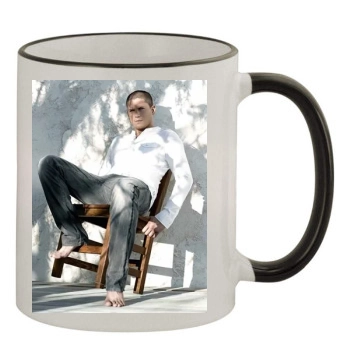 Wentworth Miller 11oz Colored Rim & Handle Mug