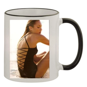 Candice Swanepoel 11oz Colored Rim & Handle Mug